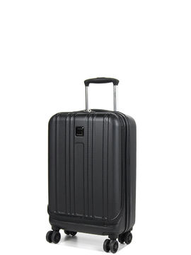 Valise cabine rigide Transit Boarding S 55 cm - Poche Frontale Black