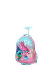 Valise Heys Les Trolls Poppy & Branche 46 cm Bleu