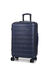 Valise rigide Napoli 65 cm Bleu Fonc Bleu Fonc