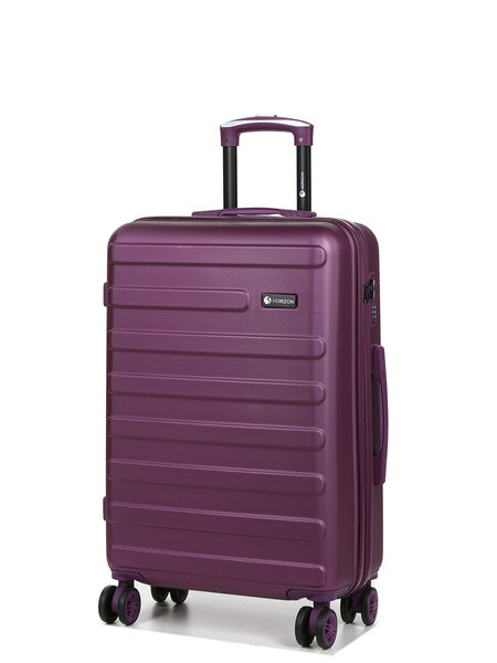 Valise rigide Napoli 65 cm Violet Fonc�