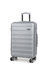 Valise rigide Napoli 65 cm Gris Silver Gris Silver