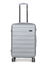 Valise rigide Napoli 65 cm Gris Silver Gris Silver