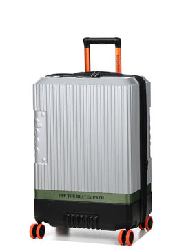 Valise rigide extensible JH001A M 68.5 cm Argent