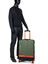 Valise rigide extensible JH001A M 66 cm Vert Vert
