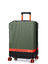 Valise rigide extensible JH001A M 66 cm Vert Vert