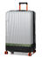 Valise rigide extensible JH001A XL 80.5 cm Argent