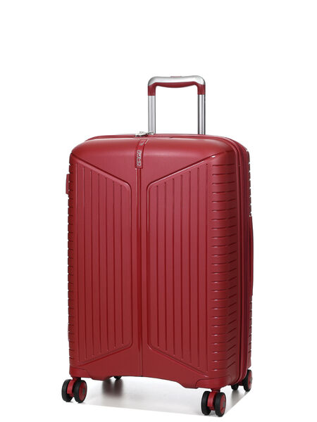 Valise rigide extensible Eva� 66 cm Rouge