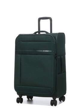 Valise souple extensible Monthelys 67 cm Vert Sapin