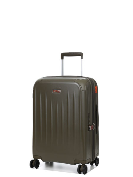 Valise cabine rigide extensible Uppsala 55 cm Olive
