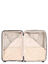Valise rigide extensible Uppsala 65 cm Chocolat
