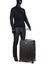 Valise rigide extensible Uppsala 65 cm Chocolat
