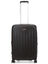 Valise rigide extensible Uppsala 65 cm Chocolat