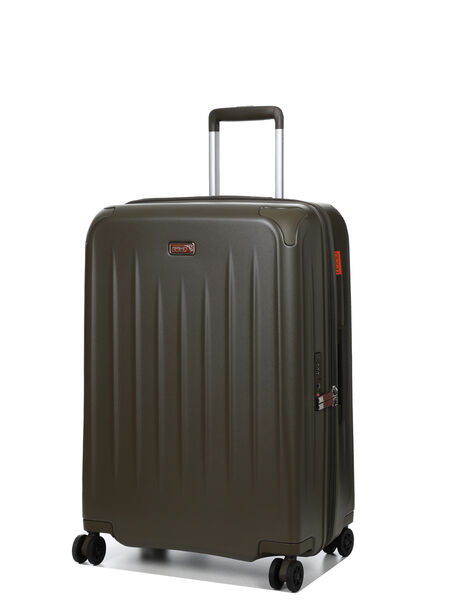 Valise rigide extensible Uppsala 65 cm Olive
