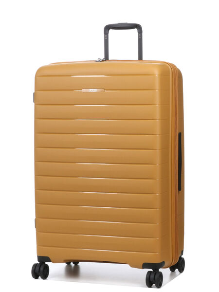 Valise rigide extensible Striper 77 cm Jaune Ocre