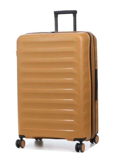 Valise rigide extensible Oryn 78 cm Jaune