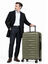 Valise rigide extensible Oryn 78 cm Olive