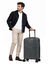Valise cabine rigide extensible Erys 55 cm Anthracite Anthracite
