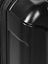 Valise cabine rigide extensible Glossy Slim 55 cm Noir Noir