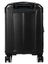 Valise cabine rigide extensible Glossy Slim 55 cm Noir Noir