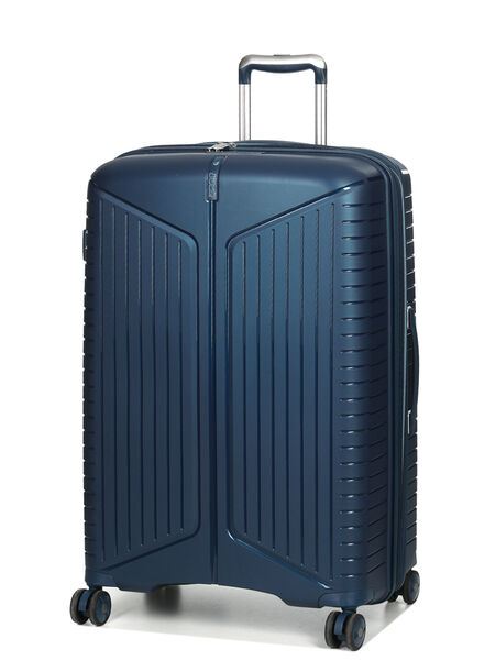 Valise rigide extensible Evaé 76 cm Marine