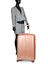 Valise rigide extensible Eva� 76 cm Rose P�le Rose P�le