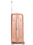 Valise rigide extensible Eva� 76 cm Rose P�le Rose P�le