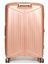 Valise rigide extensible Eva� 76 cm Rose P�le Rose P�le