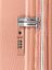 Valise rigide extensible Eva� 76 cm Rose P�le Rose P�le