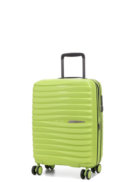 Valise cabine rigide extensible XWave 55 cm Citron Vert