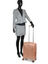 Valise cabine rigide extensible Eva� 55 cm Rose P�le Rose P�le