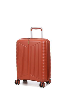 Valise cabine rigide extensible Eva 55 cm Terracotta