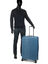 Valise rigide extensible Striper 77 cm Bleu Bleu