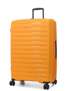 Valise rigide extensible Striper 77 cm Jaune