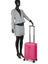 Valise cabine rigide extensible Hendaye 55 cm Fuchsia