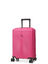 Valise cabine rigide extensible Hendaye 55 cm Fuchsia