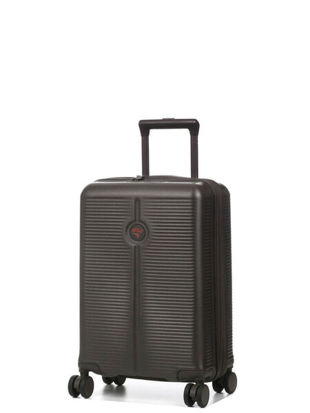 Valise cabine rigide extensible Hendaye 55 cm Mokka