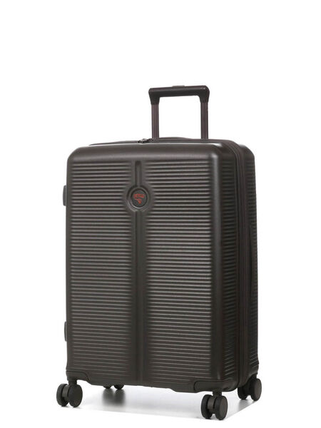 Valise rigide extensible Hendaye 65 cm Mokka
