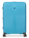 Valise rigide extensible Hendaye 75 cm Bleu Bleu