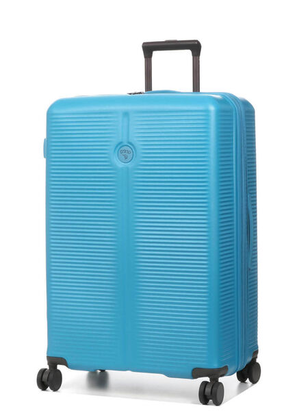 Valise rigide extensible Hendaye 75 cm Bleu