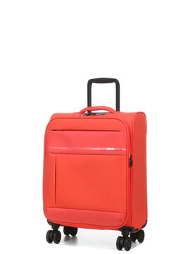 Valise cabine souple extensible Monthelys 55 cm Corail