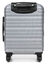 Valise cabine underseat rigide Panama 45 cm Argent