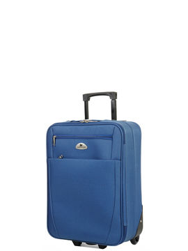 Valise cabine souple Atlantic Pur 50 cm Bleu