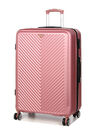 Valise rigide extensible Bahia 77 cm Rose