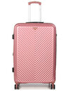 Valise rigide extensible Bahia 77 cm Rose