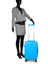 Valise cabine rigide Recife 55 cm et vanity Bleu Clair