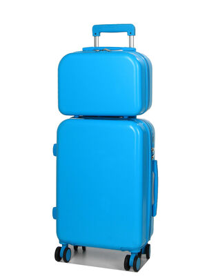 Valise Kinston Recife 55 cm et vanity Bleu Clair