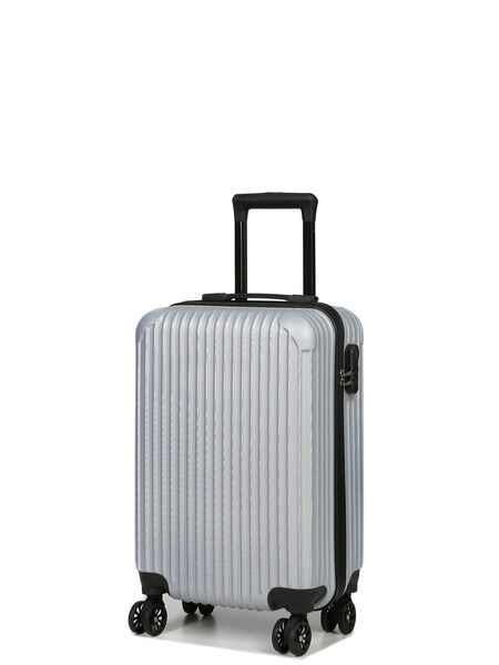 Valise cabine rigide Buenos Aires 2 - 55 cm Argent