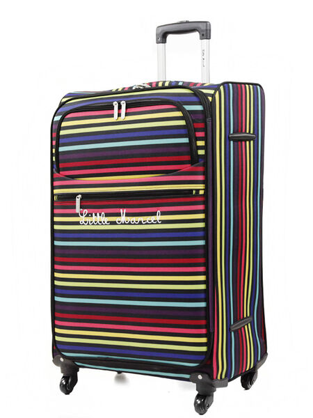 Valise souple Mia 78 cm Rayé