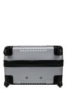 Valise rigide Milano 75 cm Argent Argent