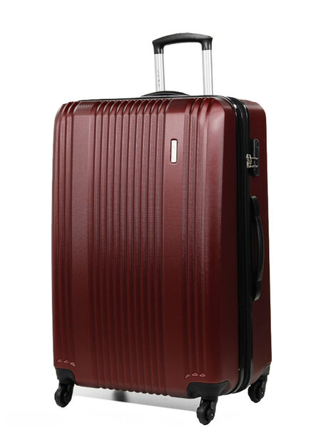 Valise rigide Milano 75 cm Bordeaux